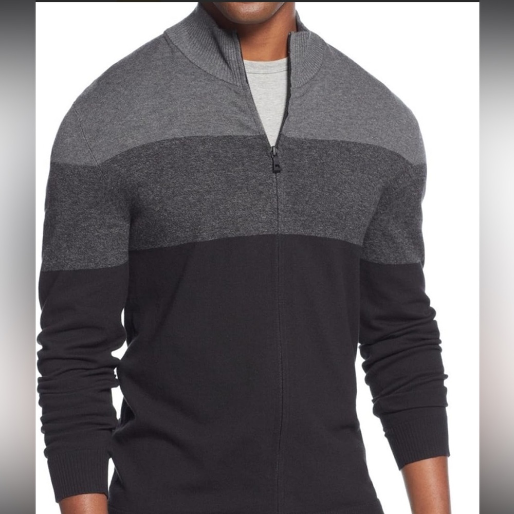 Men's Alfani Zip Up Sweater